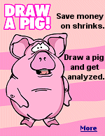 Take a minute and draw a pig. It will tell a lot about you.